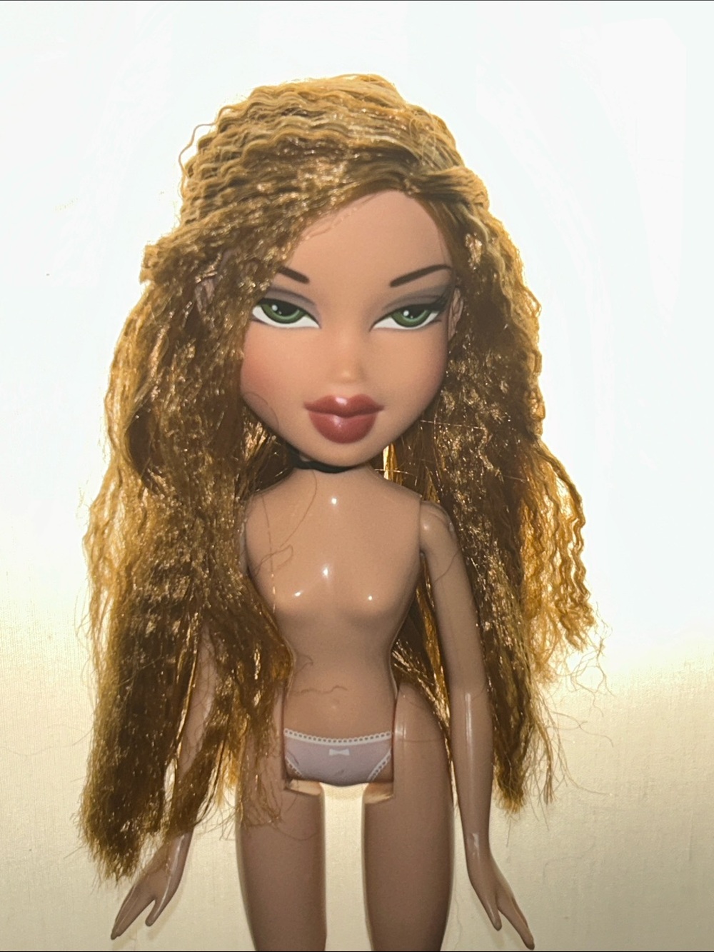 Redressed Meygan Bratz Doll with Krimp Hair